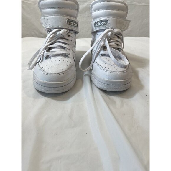 ADIDAS WOMEN'S POSTMOVE BASKETBALL SHOE SNEAKER size 7 white - Picture 3 of 16